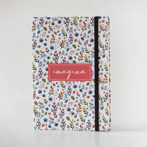 Caderno "Flores" - Colecção Imagina